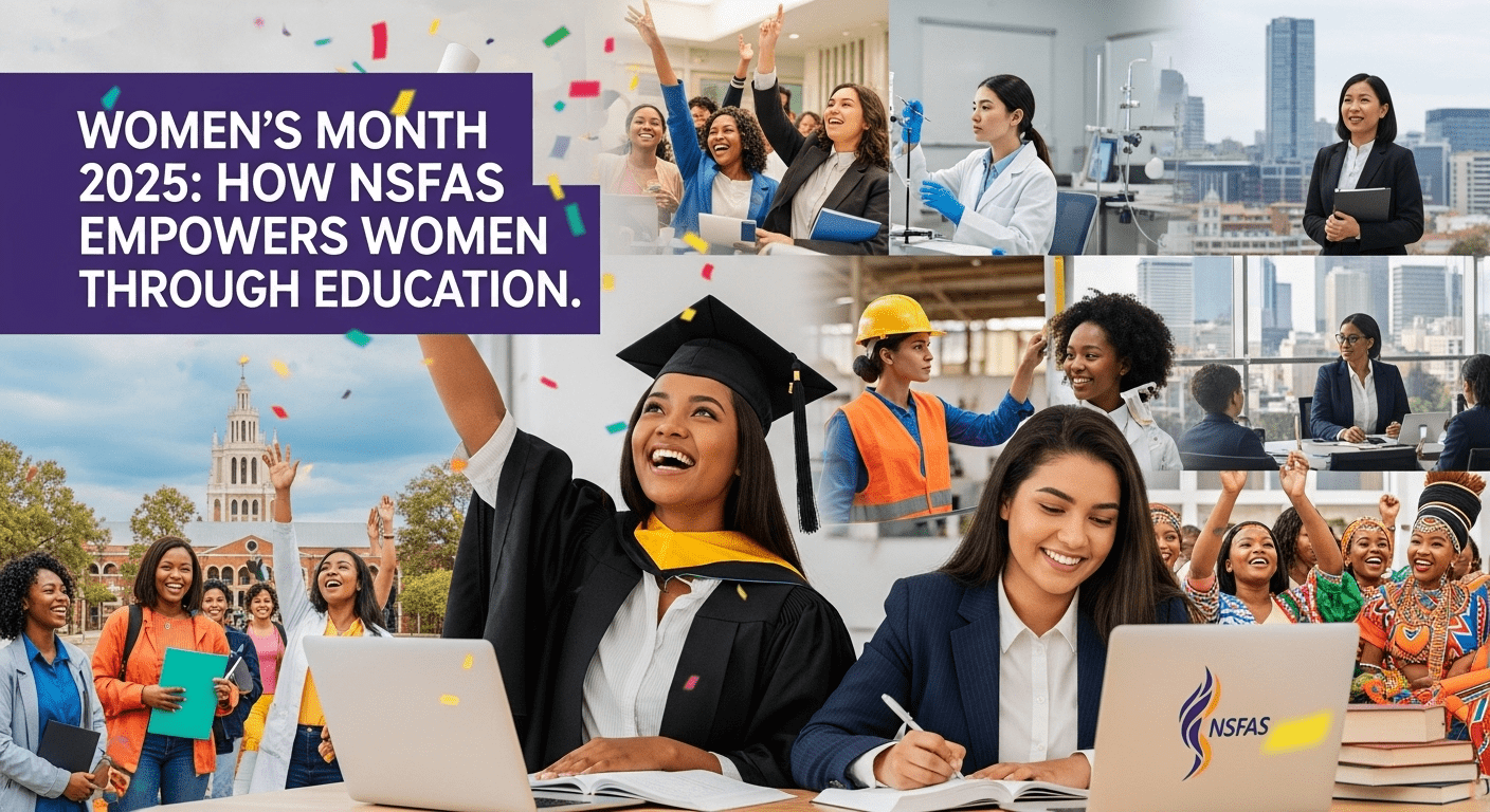 Women’s Month 2025 How NSFAS Empowers Women Through Education